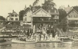 Old Photo, Five Gables Inn, East Boothbay, Maine