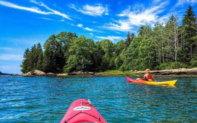 Kayaking in Boothbay