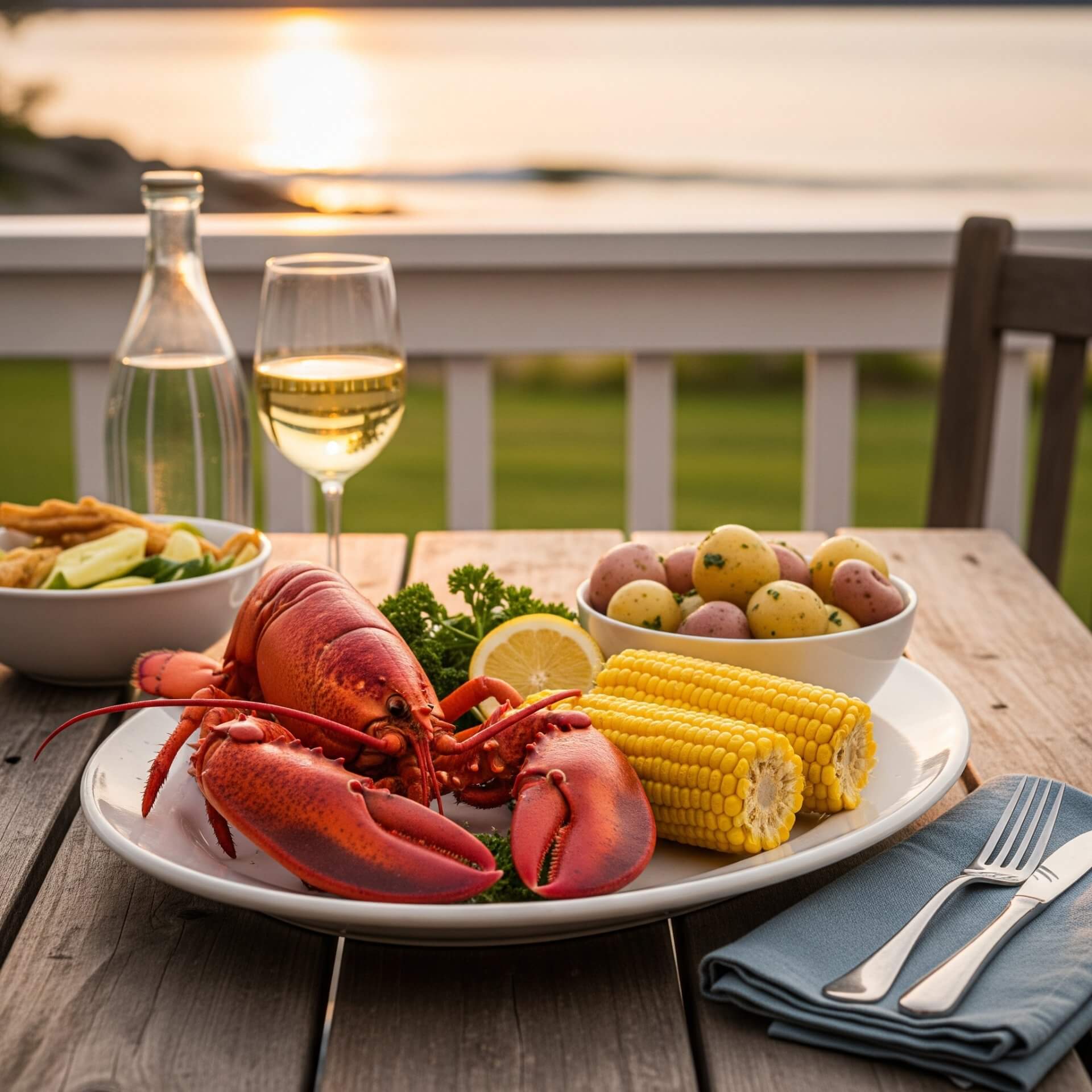 The Adler Cottage Lobster Dinner