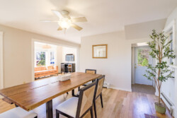 Adler's Cottage Dining Room.
