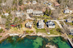 Adler's Cottage Overhead shots with water.